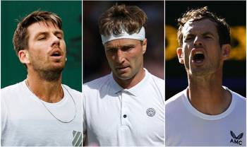 Wimbledon devastation for Brits as Liam Broady crashes out alongside Murray and Norrie