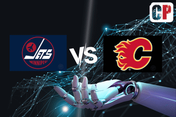 Winnipeg Jets at Calgary Flames AI NHL Prediction 101123