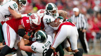 Wisconsin Badgers versus Michigan State by the numbers