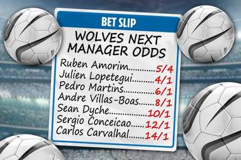 Wolves next manager odds: Ruben Amorim big favourite after Bruno Lage sacked, Sean Dyche and Carlos Carvalhal in mix