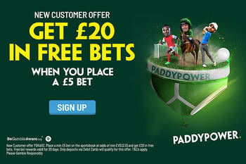 Wolves v Liverpool offer: Bet £5 and get £20 in free bets with Paddy Power