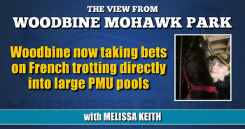 Woodbine now taking bets on French trotting directly into large PMU pools