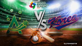 World Baseball Classic Odds: Australia-Korea prediction, pick, how to watch