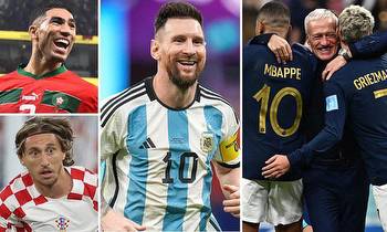 World Cup semi-finals preview: How France, Morocco, Argentina and Croatia measure up
