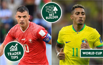 World Cup Tips: Our trader's 77/1 Brazil v Switzerland Bet Builder