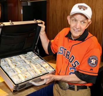 World's biggest punter Mattress Mack set for 'record payout' of $75 million if his team wins World Series