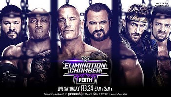 WWE Elimination Chamber: Perth Betting Odds Released