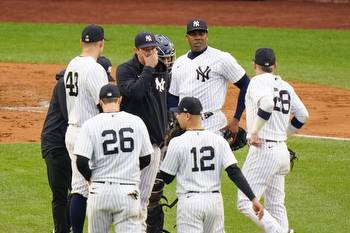 Yankees’ 9 players on hot seat for playoff roster: Aroldis Chapman, Matt Carpenter, more