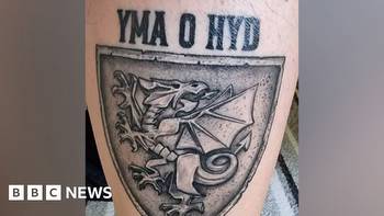 Yma o Hyd: Welsh World Cup anthem seeing rise in tattoos