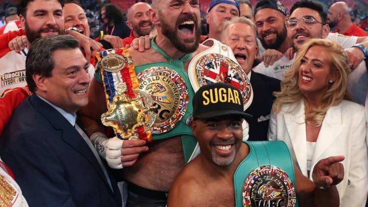 Tyson Fury cheekily offers Derek Chisora home next door to him in Morecambe after rival bets house on Dillian Whyte win