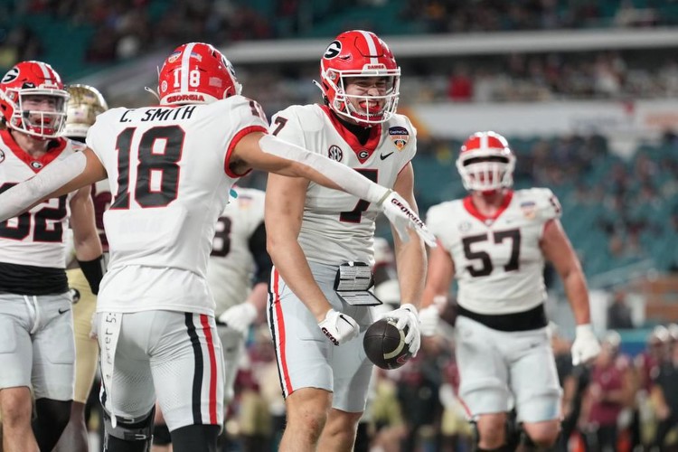 2025 college football national championship odds: Georgia favored