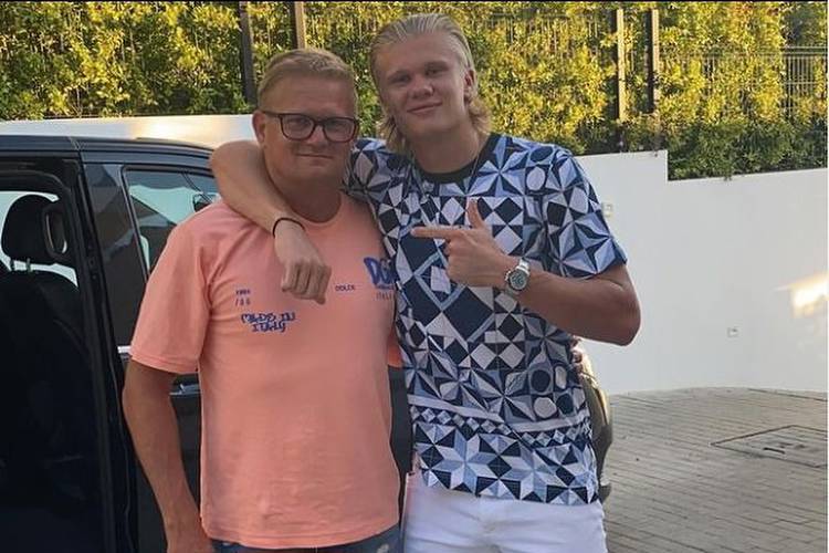 Erling Haaland's dad Alfie hints at striker's Manchester City exit and reveals possible date of when he could call time at Premier League club