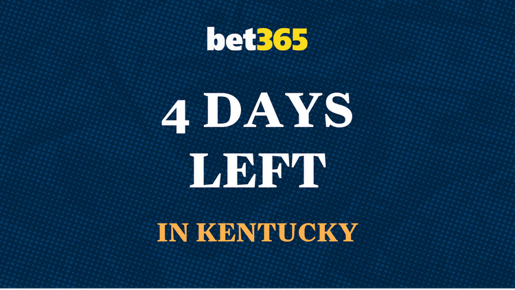 $365 bet365 Kentucky bonus code expires in 4 days, on 10/31
