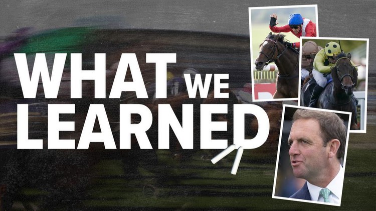 A Champions Day form boost, Breeders' Cup dark horse and money isn't everything