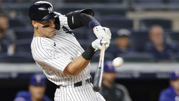 Aaron Judge Home Run Odds: Will Yankees Slugger Hit No. 62 Monday at Rangers?