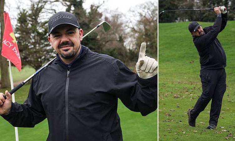 Amateur golfer celebrates sinking ELEVEN holes in one in just six months