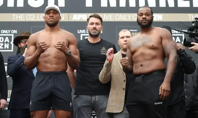 Anthony Joshua vs. Jermaine Franklin: Weigh-In Results & Betting Odds
