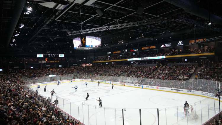 Arizona Coyotes Mullett Arena NHL betting advantage against the spread
