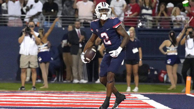 Arizona's Jacob Cowing a preseason football AP All-American