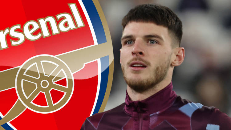 Arsenal 'confident they will win Declan Rice transfer race thanks to Mikel Arteta despite Man Utd and Chelsea interest'