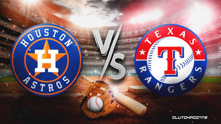 Astros-Rangers prediction, pick, how to watch