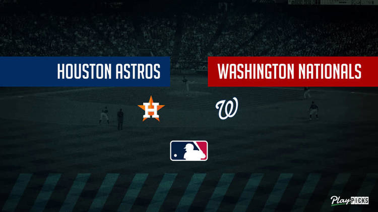 Astros vs. Nationals Prediction: MLB Betting Lines & Picks