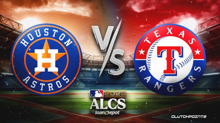 Astros vs. Rangers prediction, odds, pick, how to watch ALCS Game 3-10/18/2023