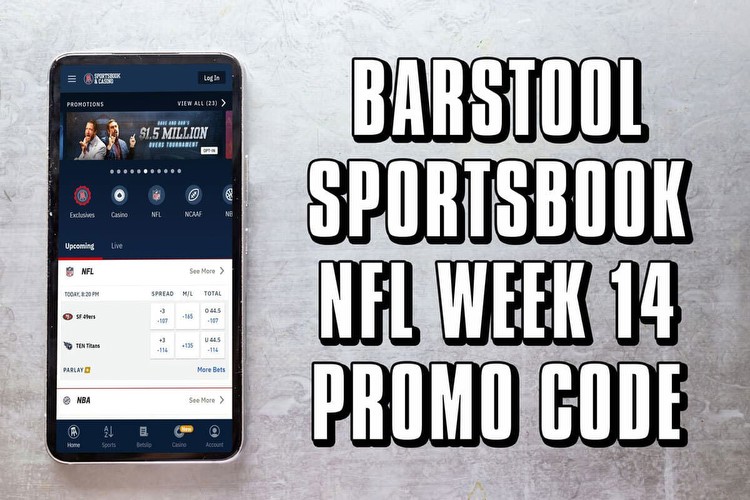 Barstool Sportsbook Promo Code: $1K for NFL Week 14 Showdowns