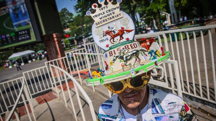 Belmont Stakes: Skies clear as thousands turn out to see Arcangelo win race