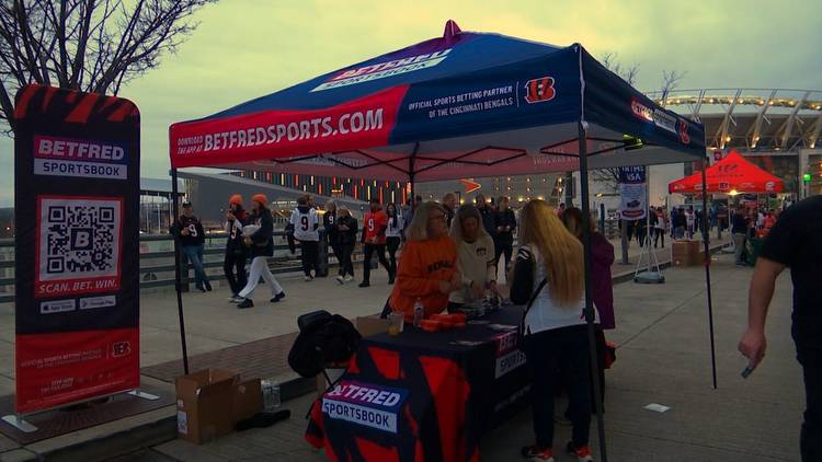 Bengals fans get first opportunity to bet on game