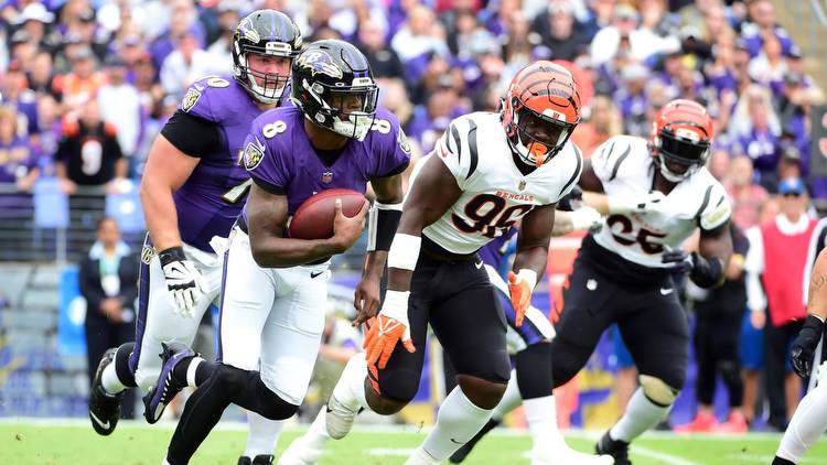 Bengals vs. Ravens Best Prop Bets for Sunday Night Football (Bet on Lamar Jackson's Rushing Ability)