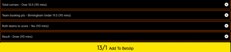 Best Bet Builder Tips Today Championship