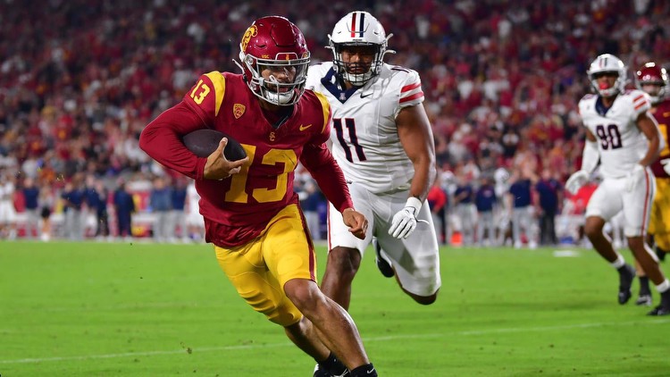 Best Expert College Football Prop Bets for Week 10 (Caleb Williams Can Run on Washington)