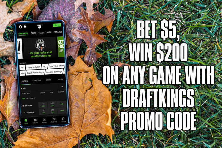 Bet $5, Win $200 on Any Game with This DraftKings Promo Code