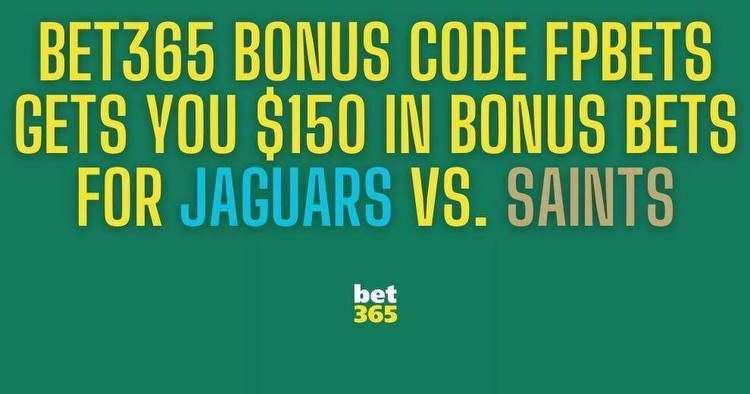 Bet365 bonus code: Make TNF picks, claim $150 in bonus bets