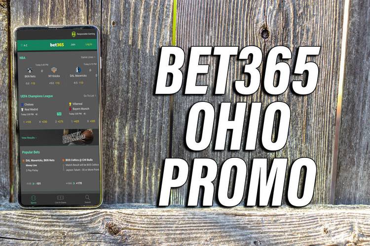 Bet365 Ohio bonus code: bet $1, get $200 bonus bets Tuesday night
