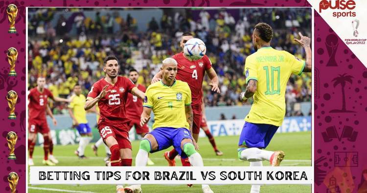 Bet9ja odds and betting tips for Brazil vs South Korea