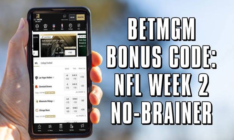 BetMGM Bonus Code: NFL Week 2 No-Brainer TD Bonus, $1K RFB