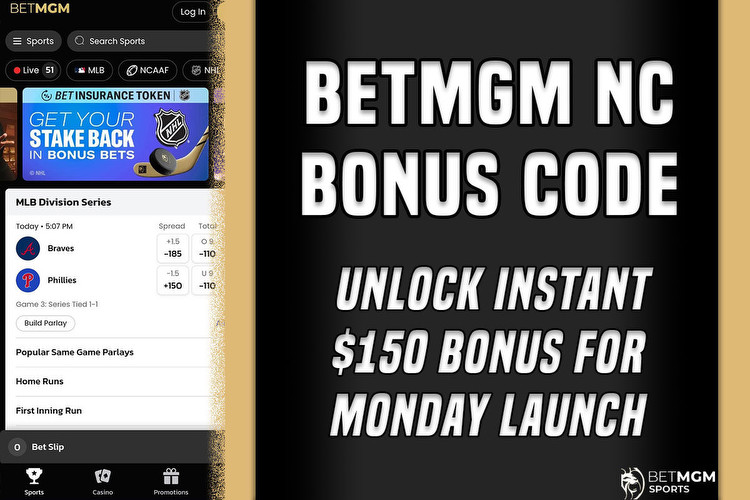 BetMGM NC Bonus Code NEWSNC: Get Instant $150 Bonus With Launch Day Offer