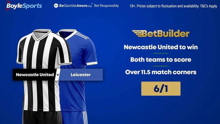 Betting odds for Leicester clash