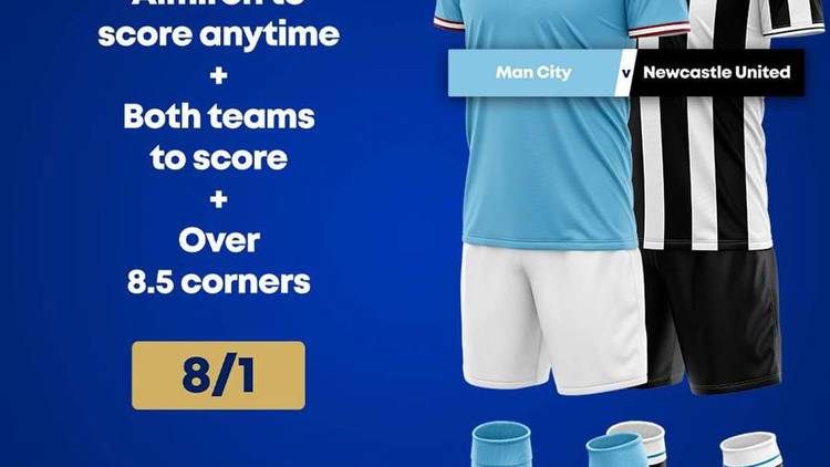 Betting odds for Manchester City match