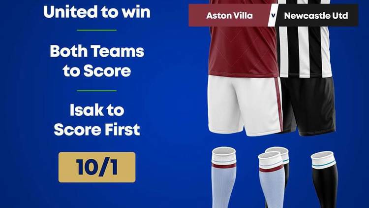 Betting odds for Villa clash