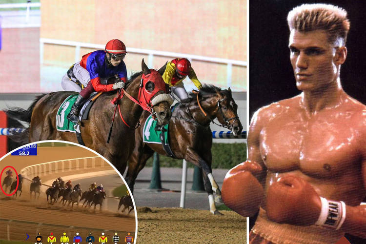 bizarre story of the 'Russian Rocket' horse who never loses despite always running in last
