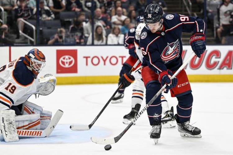 Blue Jackets at Oilers Prediction