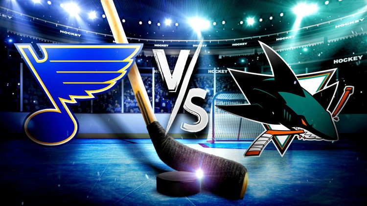 Blues-Sharks prediction, odds, pick, how to watch