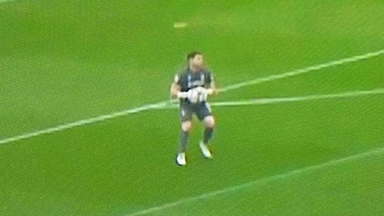 Bradford keeper catches ball 'miles' outside his own box and only gets yellow card... but fans think they know why