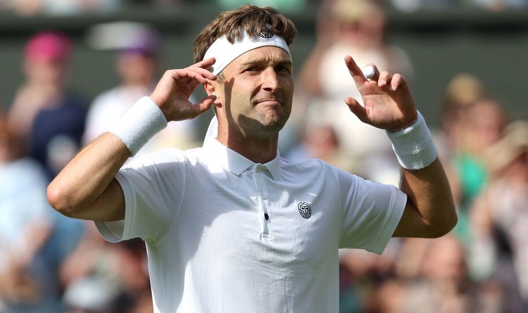 British tennis star who stunned Wimbledon finally achieves goal he's chased for 10 years