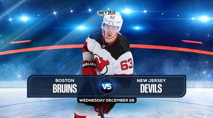 Bruins vs Devils Prediction, Stream, Odds and Picks, Dec, 28