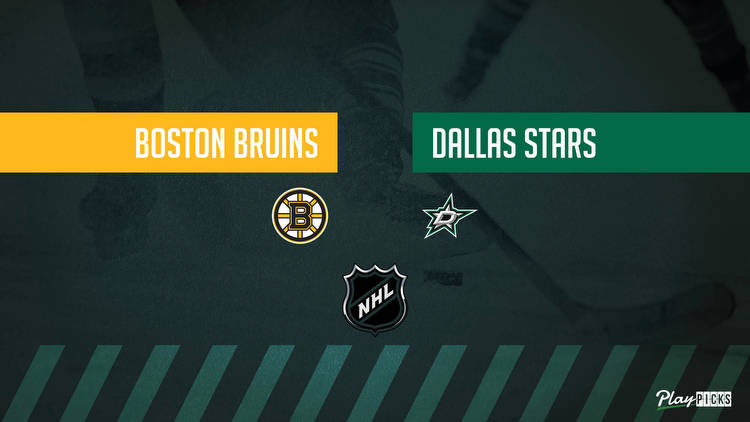 Bruins Vs Stars NHL Betting Odds Picks & Tips