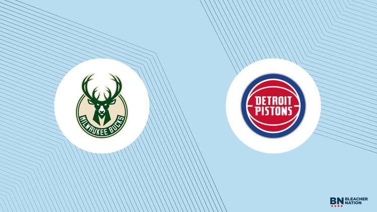 Bucks vs. Pistons Prediction: Expert Picks, Odds, Stats & Best Bets